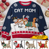 89Customized Cat Dad/Mom Personalized Sweater