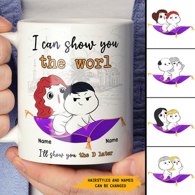 89Customized I can show you the Worl and I'll show you the D later personalized mug