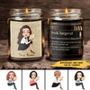 89Customized Shhh I'm Reading Book Lovers Personalized Candle