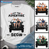 89Customized This Is How We Roll Jeep Couple Personalized Shirt