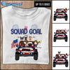 89Customized Squad goal 4th of July Jeep and Girl Dog Customized Shirt