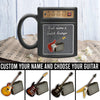 89Customized Guitar lounge 3D amp guitar personalized mug