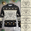 89Customized One dad to rule them all personalized ugly sweater