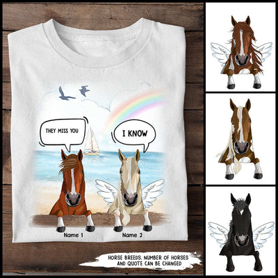 89Customized They still talk about you horses personalized shirt