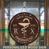 89Customized Personalized Pharmacist Wood Sign