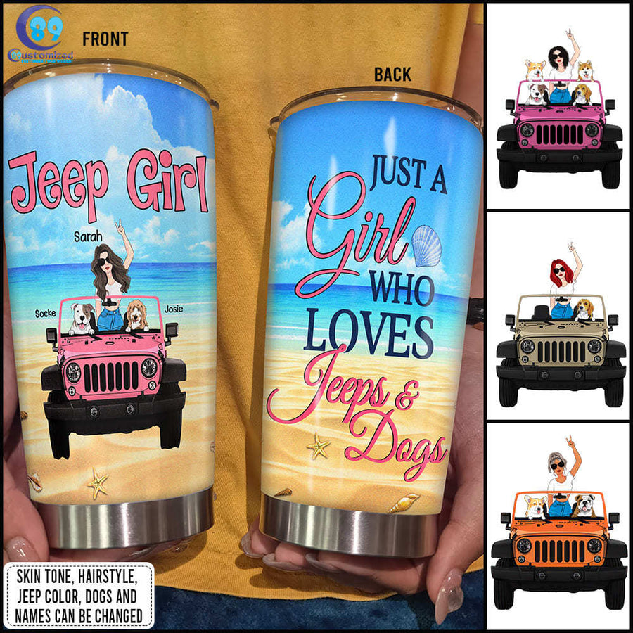 Jeep Girl Tumbler - Barron Photografix