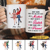89Customized Only Aunt Can Give Hugs Like A Mother Auntie Personalized Mug