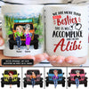 89Customized We are more than besties she's my accomplice and I'm her alibi Jeep besties Customized Mug
