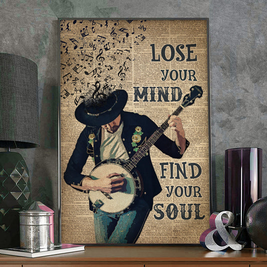 Lose Your Mind Banjo Poster