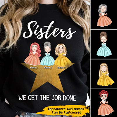 89Customized Sisters we get the job done personalized shirt