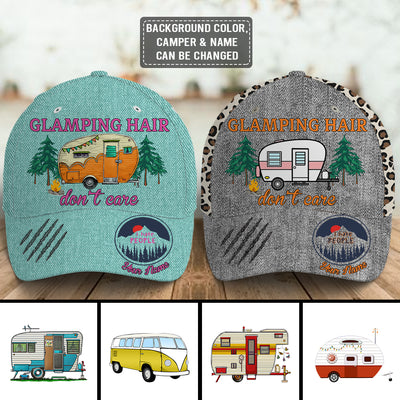 89Customized Glamping hair don't care Customized Cap