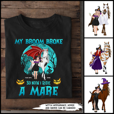 89Customized You Can't Scare Me I Ride A Mare Personalized Shirt