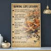 Rowing Life lessons poster