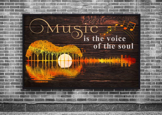 Music Voice The Soul Poster