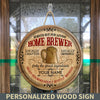 89Customized Home Brewer Customized Wood Sign