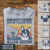 89Customized Best Dog Dad Personalized Shirt