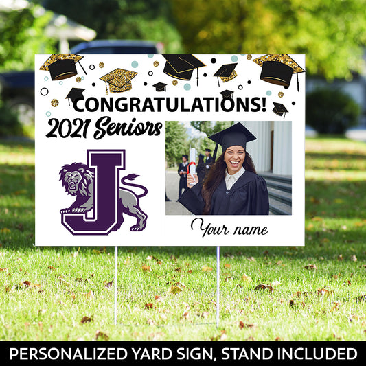 89Customized Personalized Yard Sign 2021 Seniors School Grad