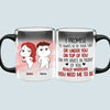 89Customized I promised to always be by yourside Funny Gift for Him Gift for Her Couple Personalized Mug
