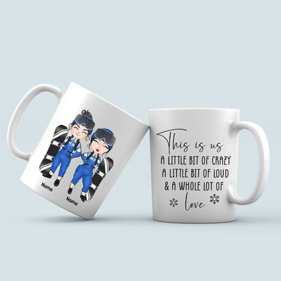 89Customized The best memories are made on the slopes Personalized Mug