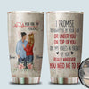 89Customized You are my person Valentine's Gift for Lovers Husband Wife Couple Personalized Tumbler