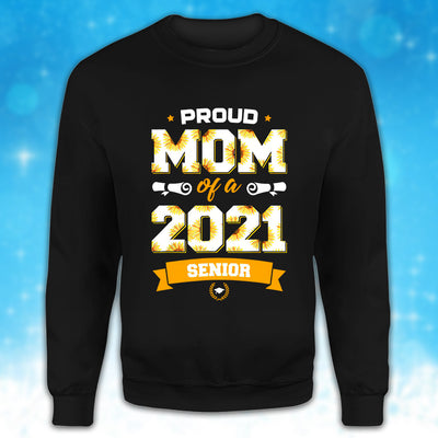 89Customized 2D Shirt Mom Senior Sunflower 2021