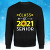 89Customized 2D Shirt Senior Class 2021 Sunflower