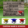 89Customized Personalized Yard Sign Proud Of Senior 2021