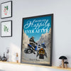 89Customized Snowmobiling Parent and Kid Personalized Poster