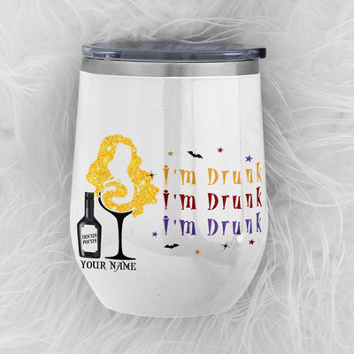89Customized Oh look another glorious class of wine Hocus Pocus Customized Wine tumbler