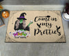 89Customized Come in my pretties witch personalized doormat
