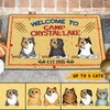 89Customized Welcome to Camp Crystal Lake Personalized Doormat