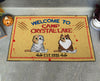 89Customized Welcome to Camp Crystal Lake Personalized Doormat