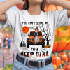 89Customized You Can't Scare Me I'm A Jeep Girl Personalized Shirt