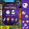 89Customized Welcome to our nightmare personalized flag