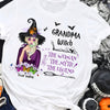 89Customized Grandma Witch The Woman The Myth The Bad Influence tshirt