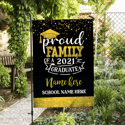 89Customized Personalized Flag Proud Family Of Graduate 2021