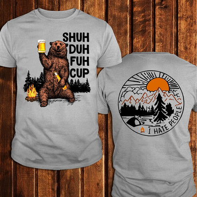 Shuh Duh Fuh Cup I Hate People Classic T-Shirt