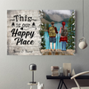 89Customized hiking couple 2 Personalized poster