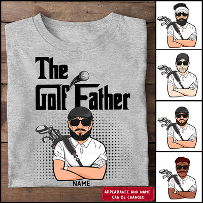 89Customized The Golf Father Personalized Shirt