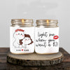 89Customized Funny Couple Personalized Candle