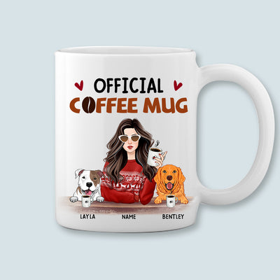 89Customized Official Coffee Mug Dog Lover Personalized