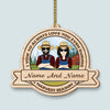 89Customized I vow to always love you even during harvest season Farmer Couple Personalized Ornament