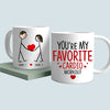 89Customized Funny Stick Couple Gift Personalized Mug