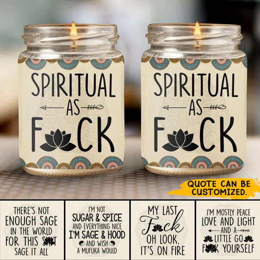 89Customized Yoga Gift Meditation Gift Personalized Candle