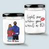 89Customize You are my person Best gift for couple Personalized Candle