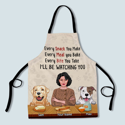 89Customzied I'll Be Watching You Personalized Apron
