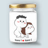 89Customized Couple Personalized Candle