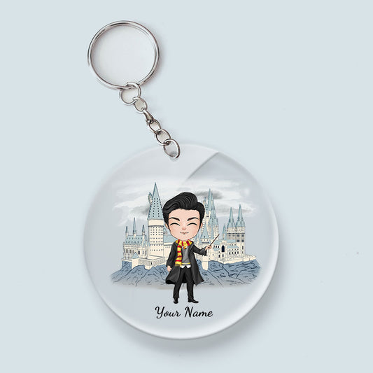 89Customized Wizard Personalized Key Chain