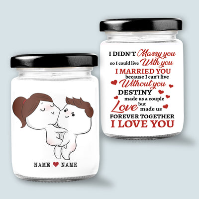 89Customized Best Gift for Couple Personalized Candle