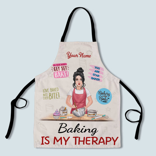 89Customized Baking Is My Superpower My Apron Is My Cape Personalized Apron